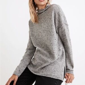 Madewell Wool Blend Gray Sweater Womens L